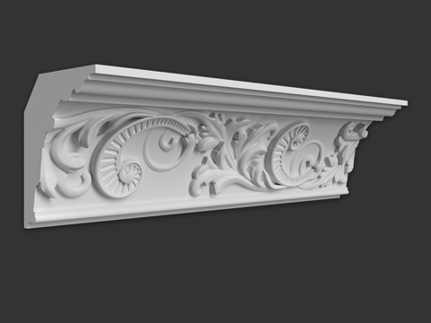  装饰性檐口 SK2993d模型 