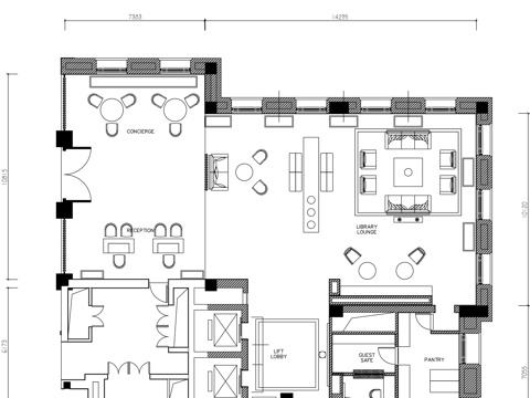书咖书店CAD 图书馆cadcad施工图