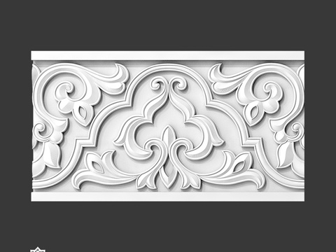  Frieze eastern Fr 1919 OM3d模型 