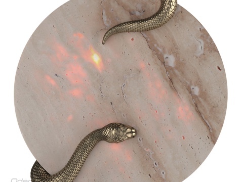  Odeon Light 7033 10WL SNAKE3d模型 