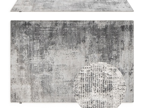  人造丝地毯 Decaro Rugs D1100253d模型 
