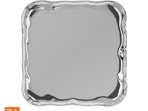  OM BRANO 方形反射3d模型 