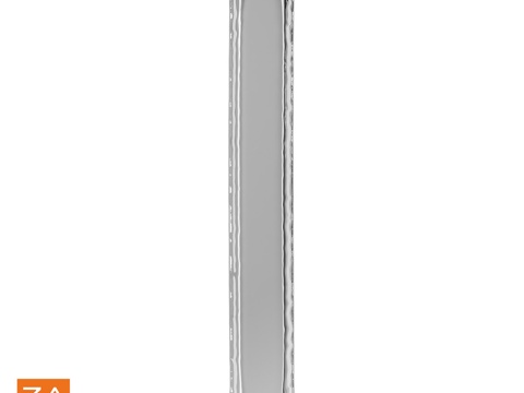  OM BRANO 矩形反射3d模型 