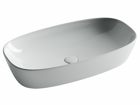  OM 悬挂式椭圆形洗脸盆 Element 700x375x13d模型 