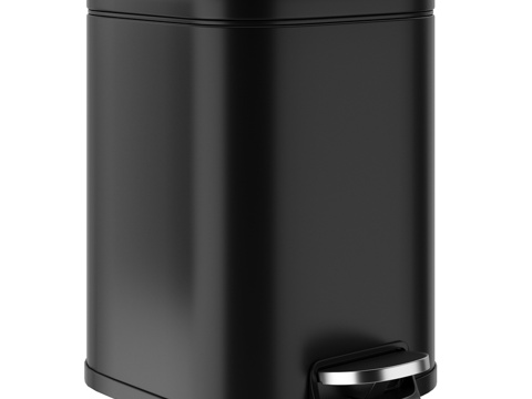  OM_脚踏式垃圾桶，6升 Smart Solutions3d模型 