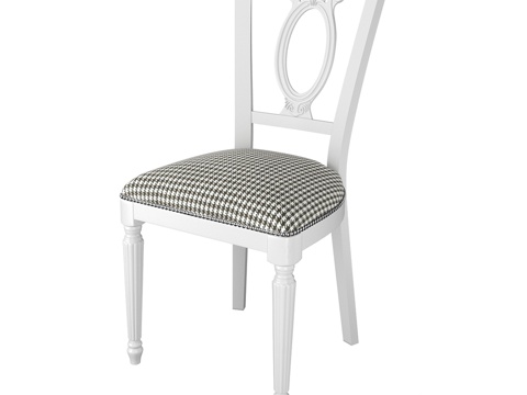  木制椅子 LOLA3d模型 