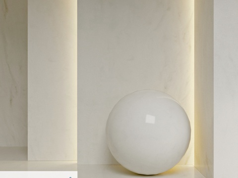  亚克力石 GRANDEX M-713 白沙海滩3d模型 