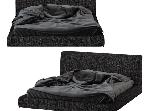  阁楼床设计 32040 型号3d模型 