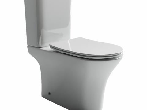  OM落地式带水箱马桶 Fortuna Riml3d模型 