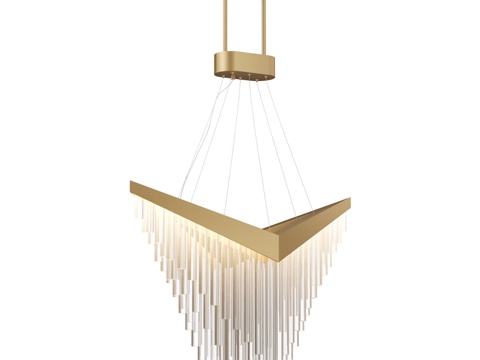  Eurofase 吊灯 QN-VIVIEN-PL-BG3d模型 