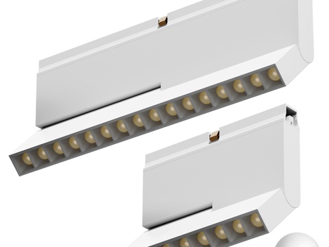 OM Byled GRAVITY 磁吸倾斜灯3d模型