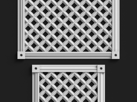  通风格栅 #3 和 #5。LepGrand3d模型 