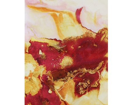  OM_火焰系列装饰板1号，60x90厘米，伯根森3d模型 