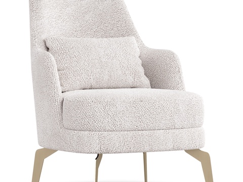  皇后休闲椅3d模型 