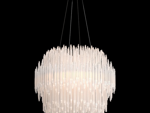  塞莱娜萤石灯 800 毫米 FL1192-18P (OM)3d模型 