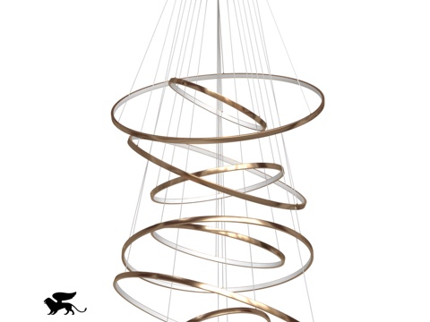 ARTE灯具OM A2974SP-225PB3d模型