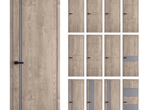  PROFILDOORS NA系列室内门3d模型 