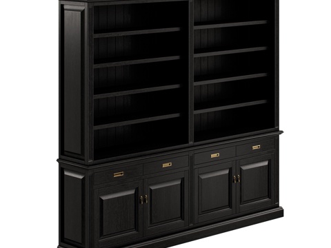  TIMELESS 四格层架单元3d模型 