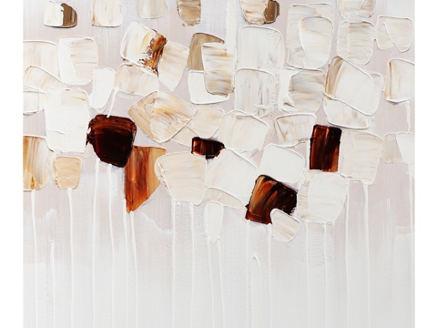  OM_花卉系列装饰板，60x60厘米，伯根森比约恩3d模型 