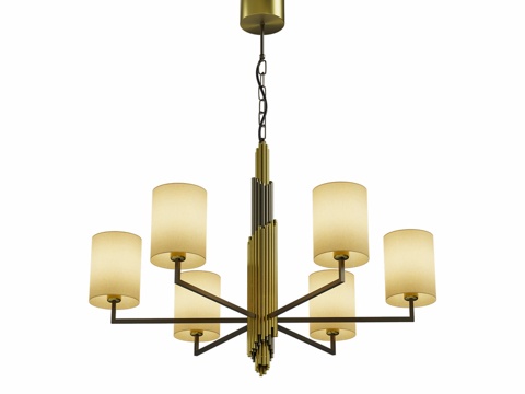  OM灯泡灯，黄铜，灰色，GLORI3d模型 