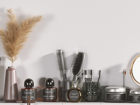  现代洗涤用品3d模型 