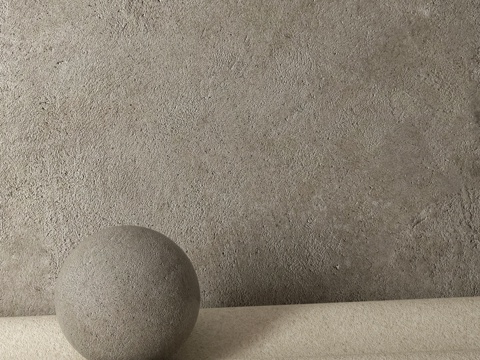  基于微水泥的装饰性涂层mka涂料3d模型 