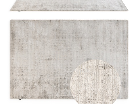  人造丝地毯 Decaro Rugs D1100263d模型 