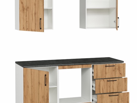  OM厨具套装Domaci Bologna 1800（选项6）3d模型 