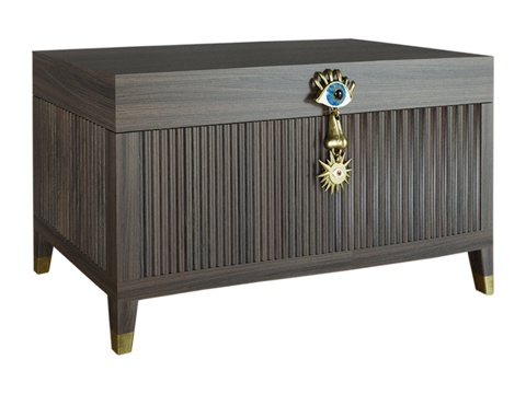  大型设计师款艾莎梦想阁楼概念储物柜3d模型 