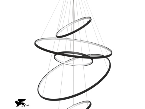  ARTE灯具OM A2974SP-137BK3d模型 