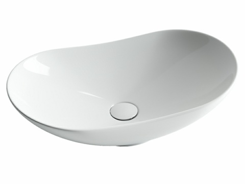  OM 悬挂式椭圆形洗脸盆 Element 620x360x13d模型 