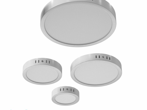  OM 表面安装圆形灯具 DOB from Voshod-Sv3d模型 