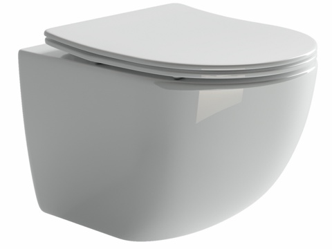  OM悬挂式马桶 Forma无边沿 CN30093d模型 