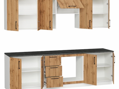  OM厨具套装Domaci Bologna 2600（选项6）3d模型 