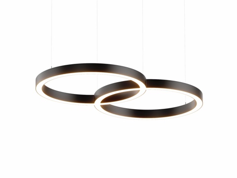  悬挂式LED灯Nimb双环OM3d模型 