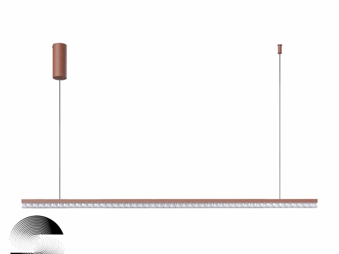  OM LED灯，陶土色，透明，EUCLIDICS，L3d模型 