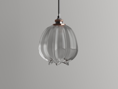  现代吊灯3d模型 