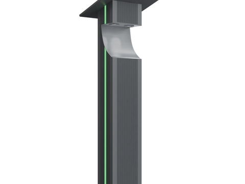  凯尔西路灯 09205-F,16(07)3d模型 