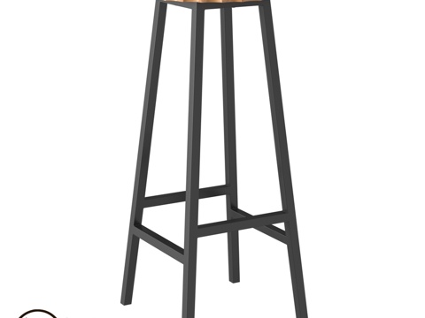  斯塔尔-马西夫啤酒-78吧凳3d模型 