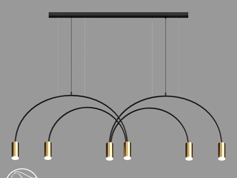  LampsShop.ru PDL2200 吊灯法令3d模型 