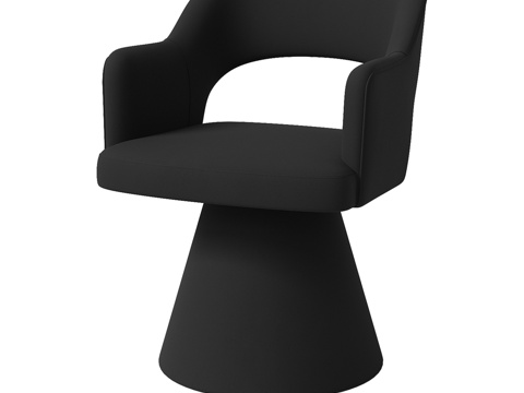  MELIA软底扶手椅3d模型 