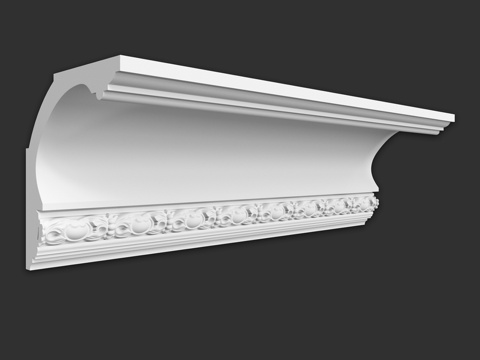 装饰性檐口 SK75N（套装）3d模型