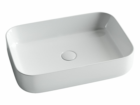  OM 悬挂式矩形洗手盆 Element 6003d模型 