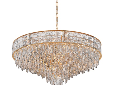  吊灯 精选 4720-18P3d模型 