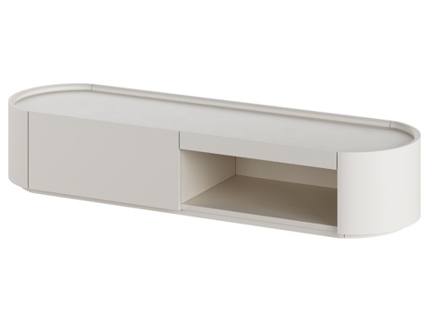  OM Lagom电视柜1抽屉1层板宽140厘米3d模型 