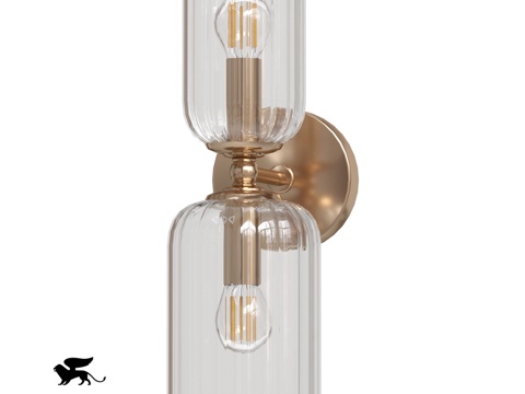  ARTE灯具OM A1623AP-2GO3d模型 