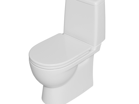  OM SANITA LUXE BEST 舒适型紧凑马桶3d模型 