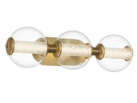  Eurofase壁灯 QN-ATOMO-3W-BG3d模型 