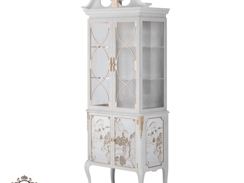  (OM) Leonardo Romano Home 展示柜3d模型 