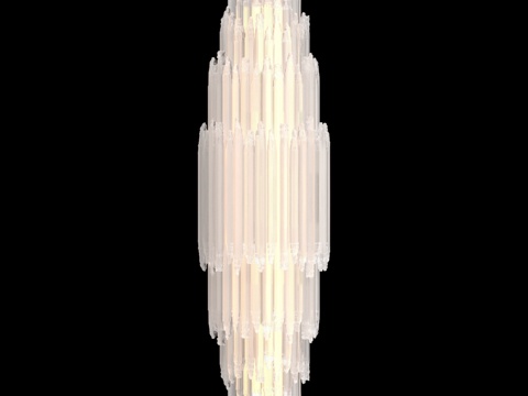  塞莱娜萤石灯 1115 毫米 FL1192-8W (OM)3d模型 